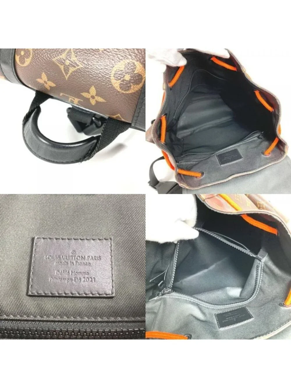 Louis Vuitton Backpack Christopher PM Canvas Brown - Picture 8 of 9